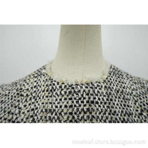 ladies half sleeve business woven dress